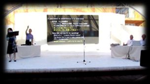 電動式人工喉頭(公財)阪喉会 得田 好信のお写真